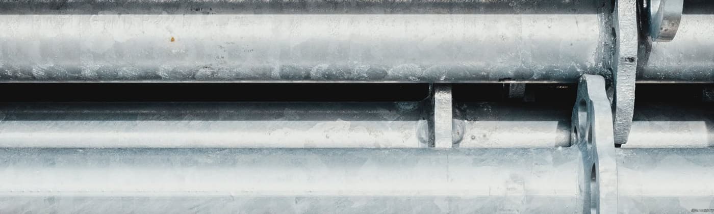 Metal sample used in erosion modeling