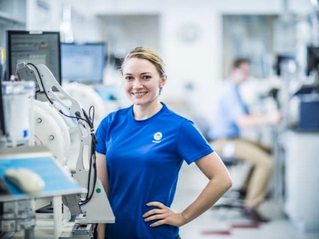 Element medical device testing engineer at Minnetonka lab