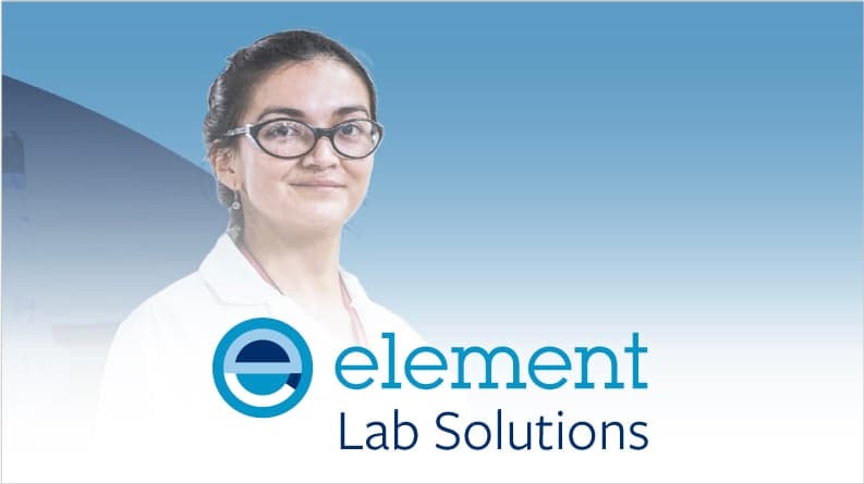 Expert in lab coat - Element lab solutions