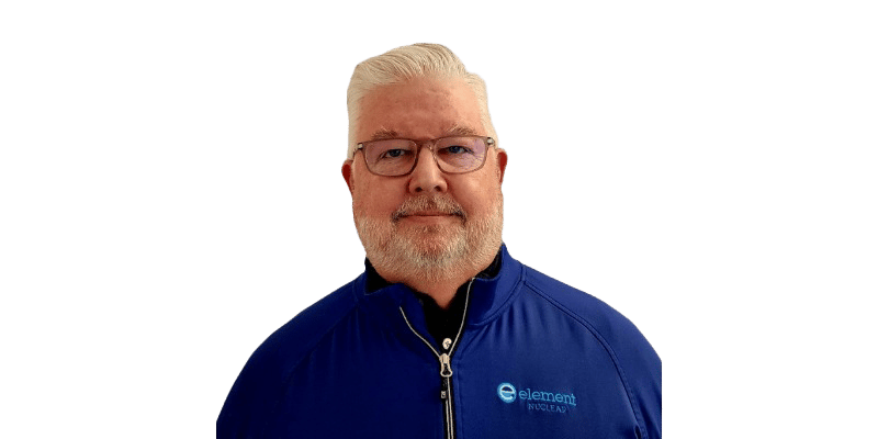 Portrait of Greg Mason, Nuclear Technical Director at Element Huntsville