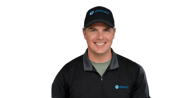 Rick Royer, Senior Fluids Engineer at Element San Bernardino, wearing an Element shirt
