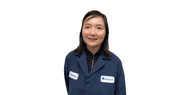 Portrait of Tingting Cao, Failure Analyst at Element Broken Arrow