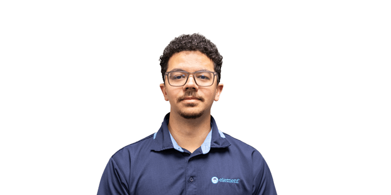 Portrait of Zachary Hamlett, Project Engineer at Element Detroit Wixom