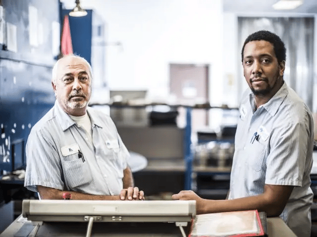 image of two men staring at the camera ready to do what is right