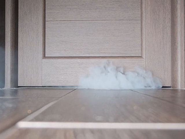 Smoke leakage