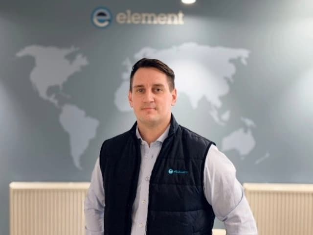 Viktor Runius, Defence Director at Element Sweden
