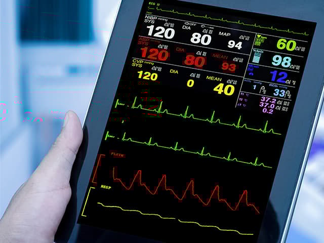 Routine and custom respiratory rate monitoring test programs