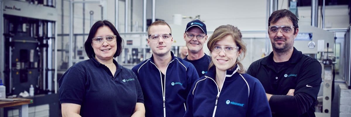 Element Colleagues standing next to each other
