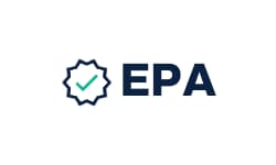 Check mark next to the word EPA
