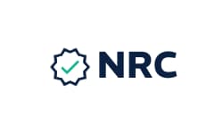Check mark next to the word NRC