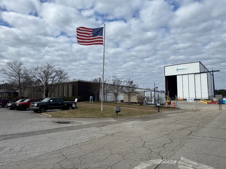 Entrance to Element Huntsville Laboratory, Home of Element Nuclear