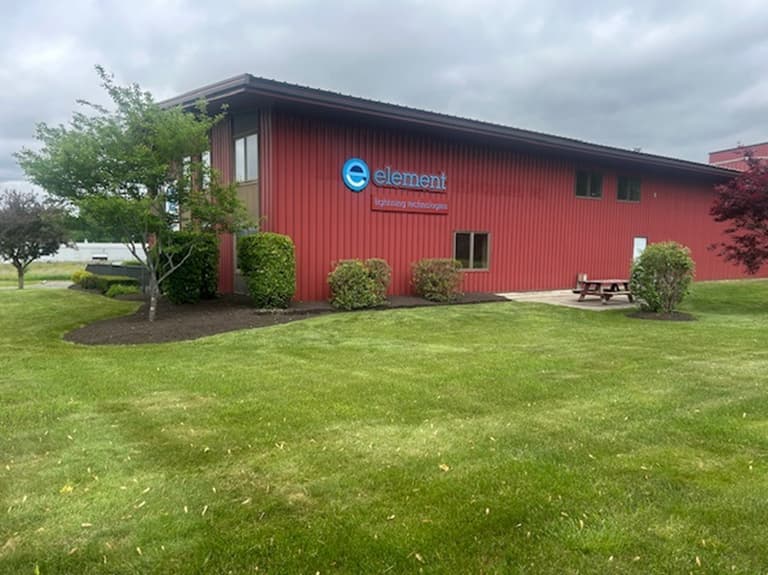 Entrance to Element Materials Technology Pittsfield Laboratory